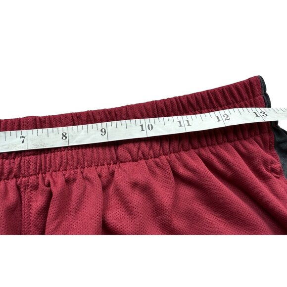 Iowa State Cyclones Maroon & Gray Athletic Basketball Shorts Youth XL 14/16 - Picture 12 of 15